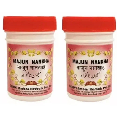 Dehlvi Ambar Majun Nankhah (125g, Pack of 2)