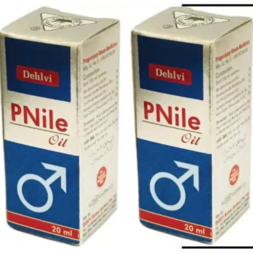 Dehlvi Ambar Pnile Oil (20ml, Pack of 2)