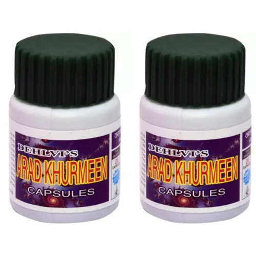 Dehlvi Arad Khurmeen  Capsules (30 Capsules, Pack of 2)