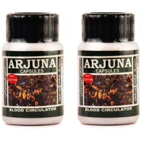 Dehlvi Arjuna  Capsules (60 Capsules, Pack of 2)