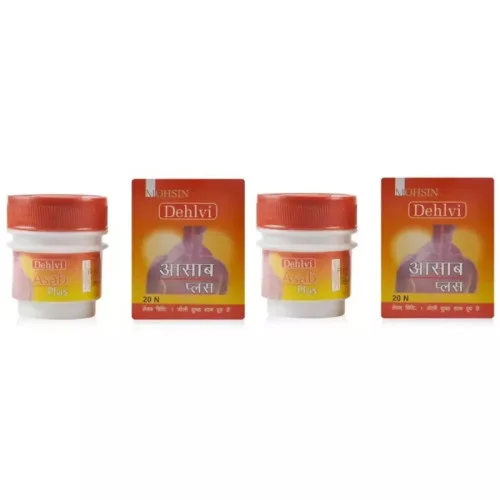 Dehlvi Asabi Plus (20 Tablets, Pack of 2)