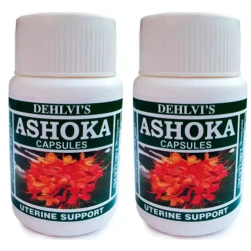Dehlvi Ashoka  Capsules (60 Capsules, Pack of 2)