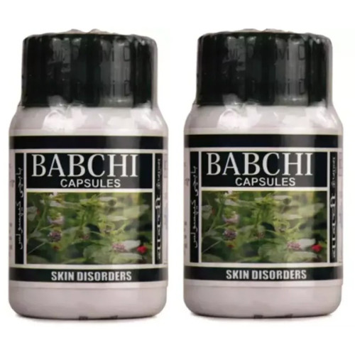 Dehlvi Babchi  Capsules (60 Capsules, Pack of 2)