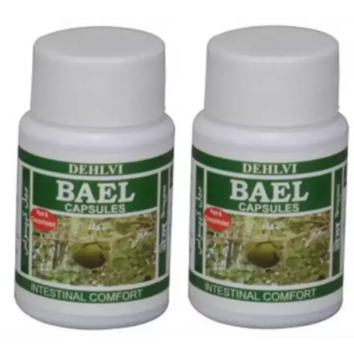 Dehlvi Bael  Capsules (60 Capsules, Pack of 2)
