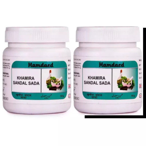 Hamdard Khamira Sandal Sada (125g, Pack of 2)