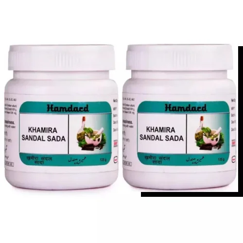 Hamdard Khamira Sandal Sada (125g, Pack of 2)
