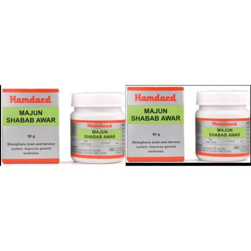 Hamdard Majun Shabab Awar (60g, Pack of 2)