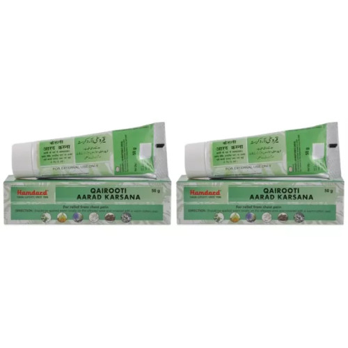 Hamdard Qairooti Aarad Karsana (50g, Pack of 2)