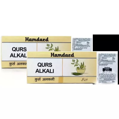 Hamdard Qurs Alkali (200 Tablets, Pack of 2)