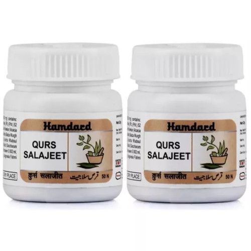 Hamdard Qurs Salajeet (50 Tablets, Pack of 2)