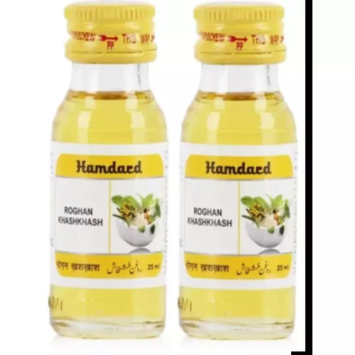 Hamdard Rogan Khashkhash (25ml, Pack of 2)