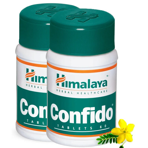 Himalaya Confido  Tablets (60 Tablets, Pack of 2)