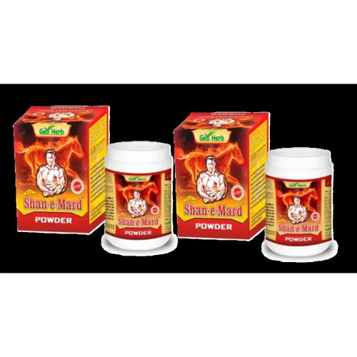 Geo Herb Shane Mard Powder (125g, Pack of 2)