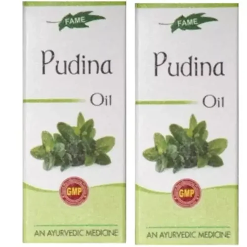Fame Drugs Pudina Oil (10ml, Pack of 2)