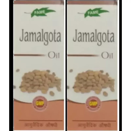 Fame Drugs Jamalghota Oil (10ml, Pack of 2)