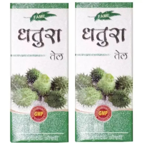 Fame Drugs Dhatura Oil (10ml, Pack of 2)