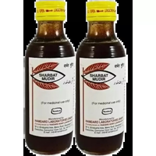 Hamdard Sharbat Mudir (200ml, Pack of 2)