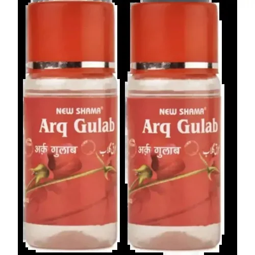 New Shama Arq Gulab (50ml, Pack of 2)