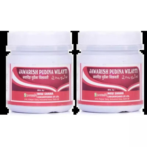 New Shama Jawarish Pudina Wilayti (125g, Pack of 2)