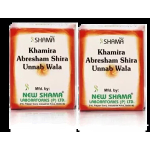 New Shama Khamira Abresham Shira Unnab Wala (60g, Pack of 2)