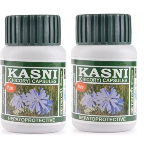 Mohsin Dehlvi Kasni  Capsules (60 Capsules, Pack of 2)