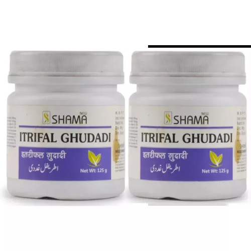 New Shama Itrifal Ghudadi (125g, Pack of 2)