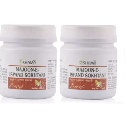 New Shama Majun Aspand Sokhtani (125g, Pack of 2)