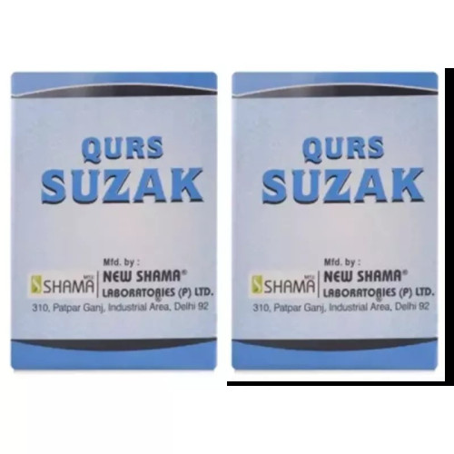 New Shama Qurs Suzaki (40 Tablets, Pack of 2)