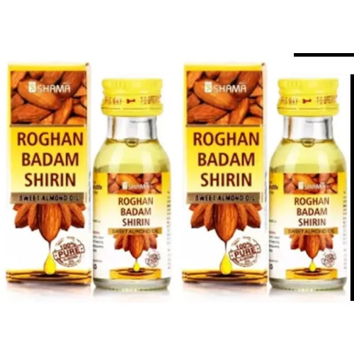New Shama Rogan Badam Shirin (25ml, Pack of 2)