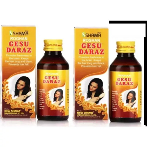 New Shama Rogan Gesu Daraz (100ml, Pack of 2)