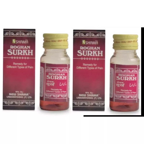 New Shama Rogan Surkh (30ml, Pack of 2)