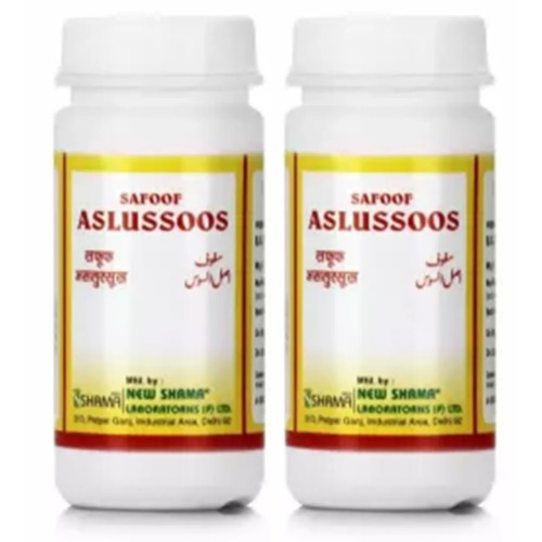 New Shama Safoof Aslussoos (50g, Pack of 2)