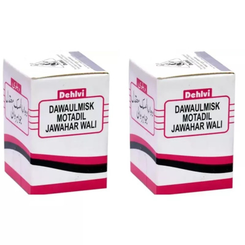 Dehlvi Dawaul Misk Motadil Jawaharwali (60g, Pack of 2)