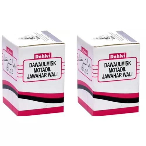 Dehlvi Dawaul Misk Motadil Jawaharwali (60g, Pack of 2)