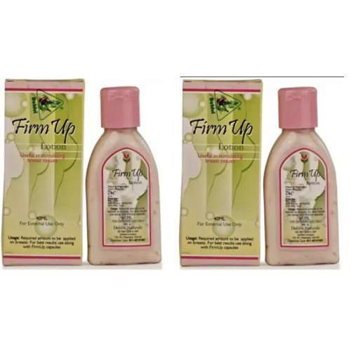 Dehlvi Firm Up Lotion (40ml, Pack of 2)