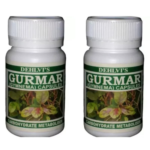 Dehlvi Gurmar  Capsules (60 Capsules, Pack of 2)