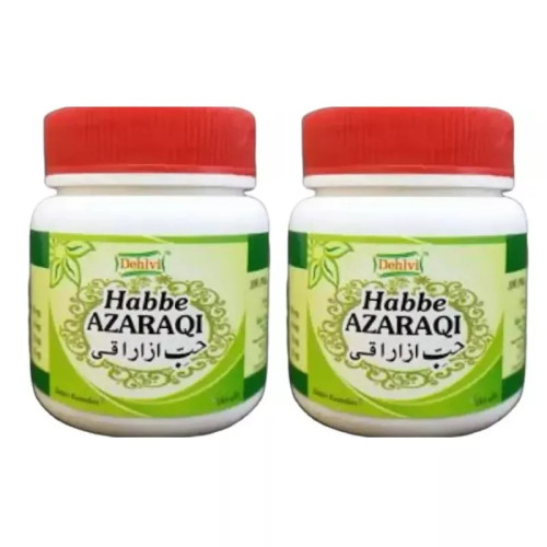 Dehlvi Habbe Azaraqi (100 Tablets, Pack of 2)
