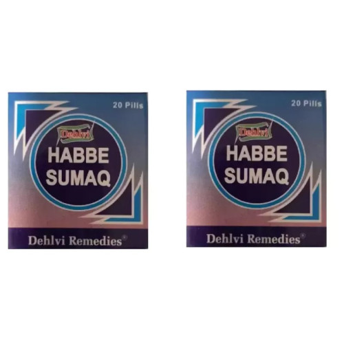 Dehlvi Habbe Sumaq (20 Tablets, Pack of 2)