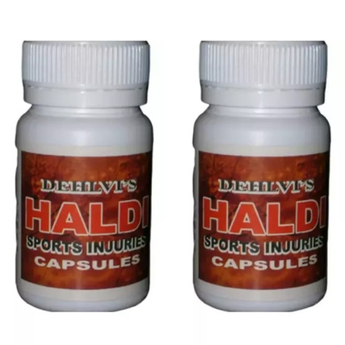 Dehlvi Haldi  Capsules (60 Capsules, Pack of 2)