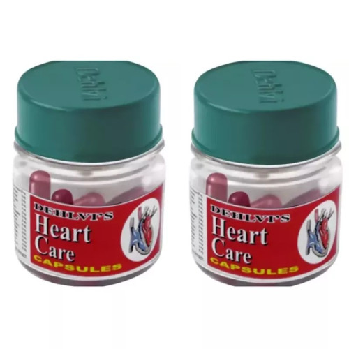 Dehlvi Heart Care  Capsules (10 Capsules, Pack of 2)