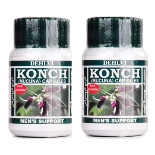 Dehlvi Konch  Capsules (60 Capsules, Pack of 2)