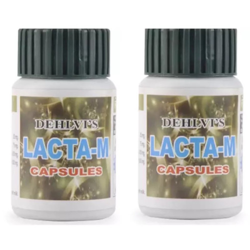 Dehlvi Lacta M (60 Capsules, Pack of 2)