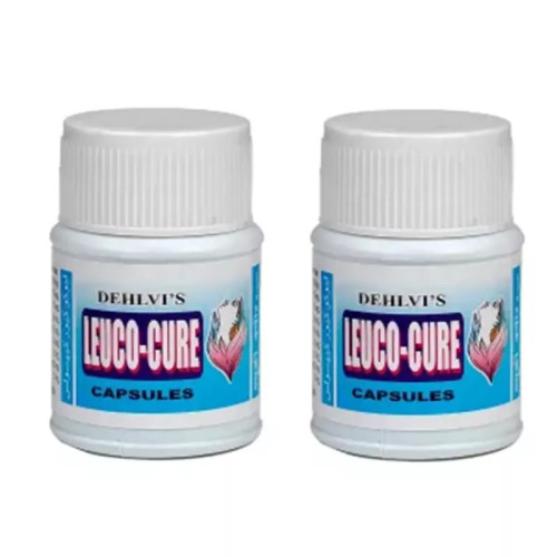Dehlvi Leuco Cure  Capsules (28 Capsules, Pack of 2)