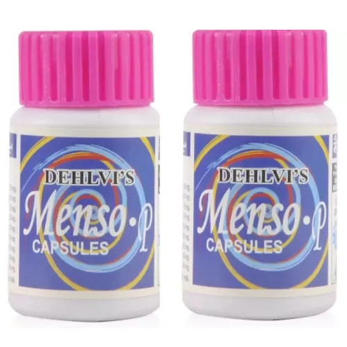 Dehlvi Menso-P (60 Capsules, Pack of 2)
