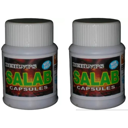 Dehlvi Salab Misri  Capsules (14 Capsules, Pack of 2)