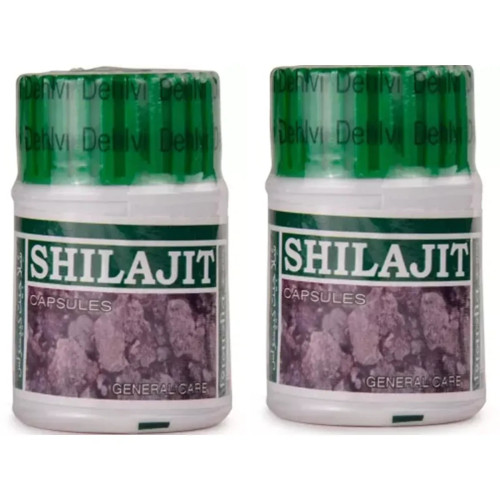 Dehlvi Shilajeet  Capsules (30 Capsules, Pack of 2)