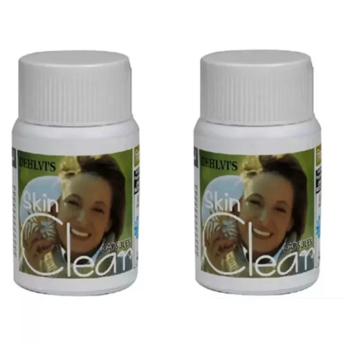 Dehlvi Skin Clear  Capsules (60 Capsules, Pack of 2)