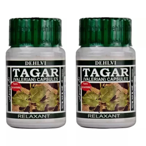 Dehlvi Tagar  Capsules (60 Capsules, Pack of 2)
