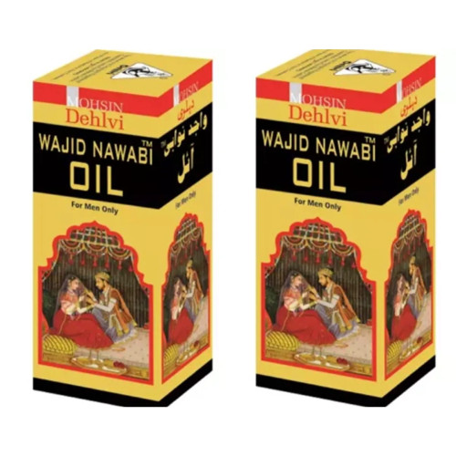 Dehlvi Wajid Nawabi Oil (15ml, Pack of 2)