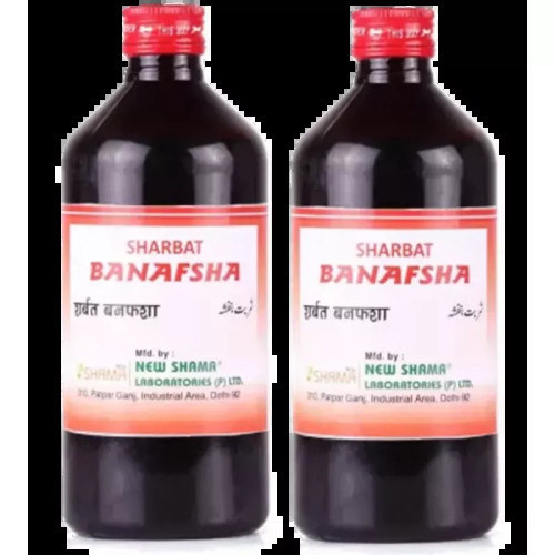 New Shama Sharbat Banafsha (200ml, Pack of 2)